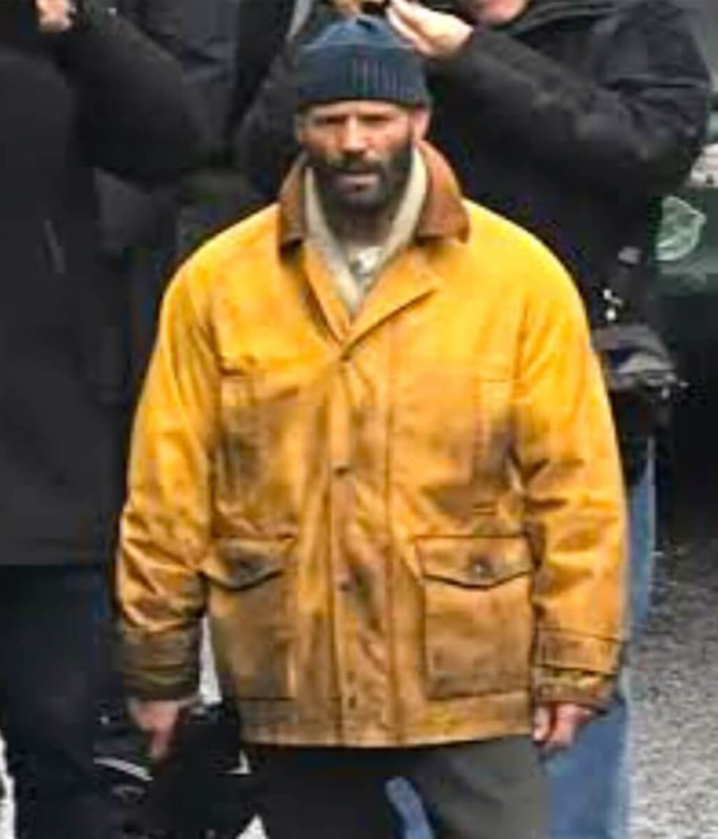 The Beekeeper 2 Jason Statham Yellow Cotton Jacket