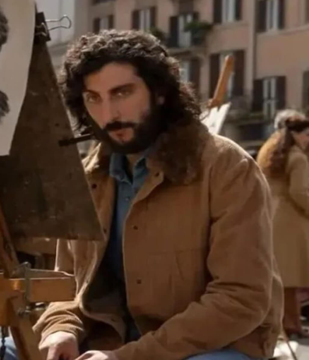 The Big Fake 2026 Pietro Castellitto Corduroy Jacket