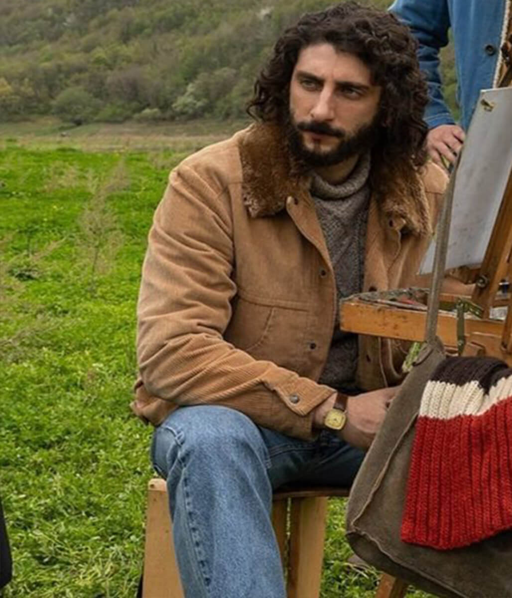 The Big Fake 2026 Pietro Castellitto Corduroy Jacket