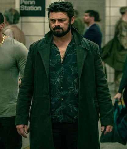 The Boys Billy Butcher Black Wool Coat