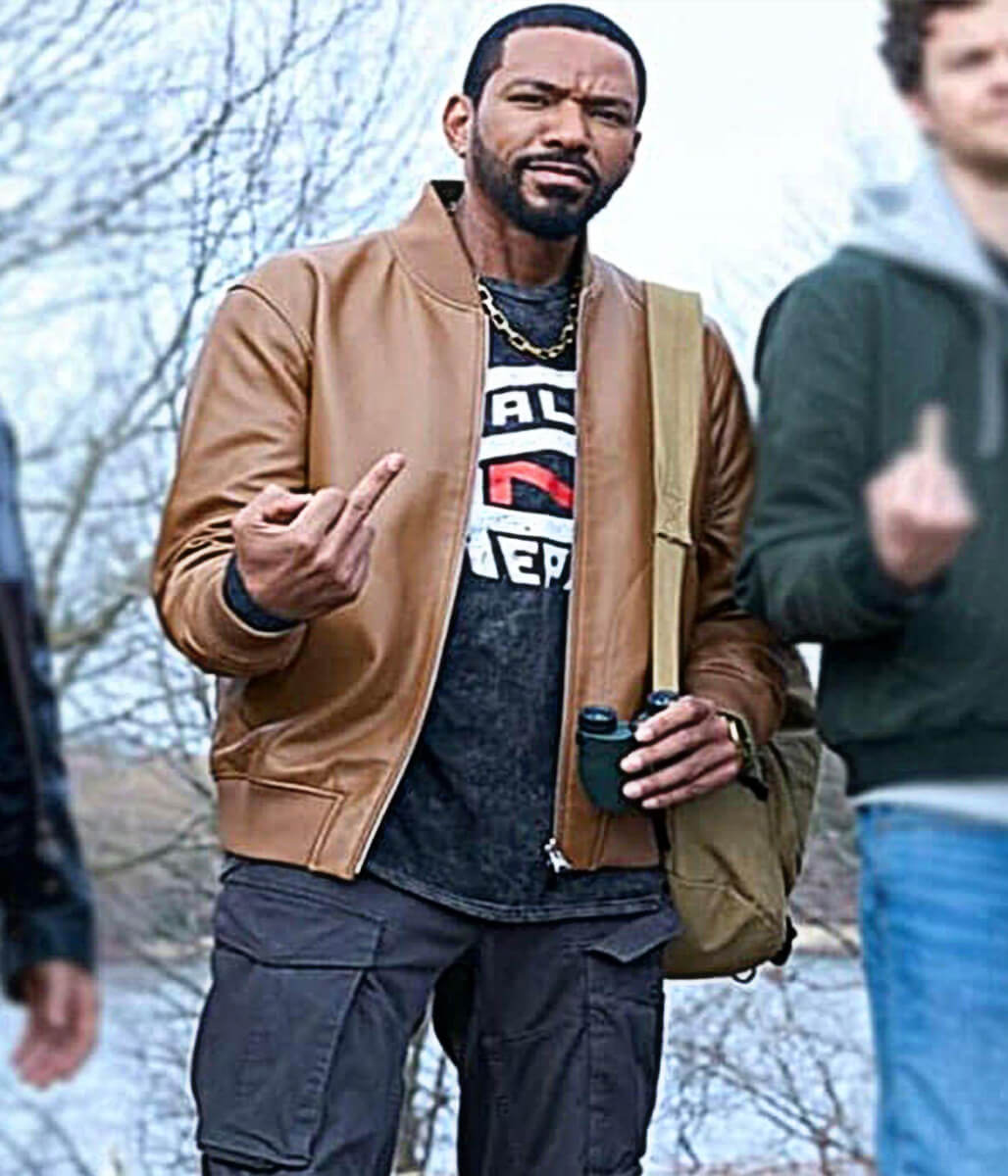 The Boys S05 Mothers Milk Brown Leather Jacket