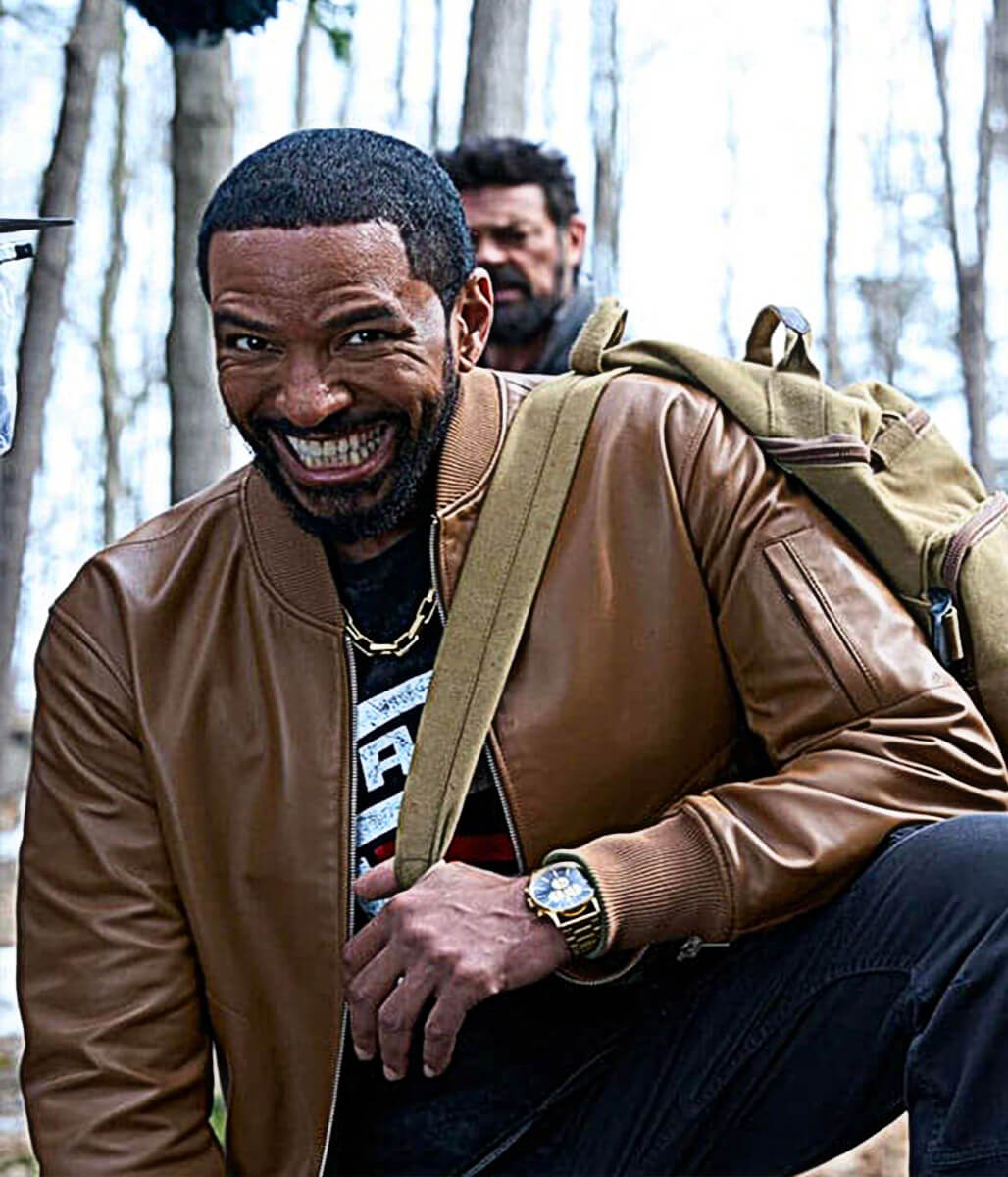 The Boys S05 Mothers Milk Brown Leather Jacket