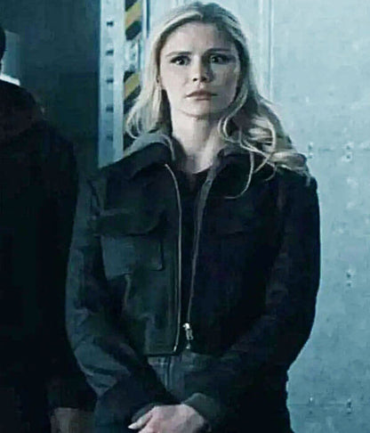 The Boys S5 Erin Moriarty Black Leather Jacket
