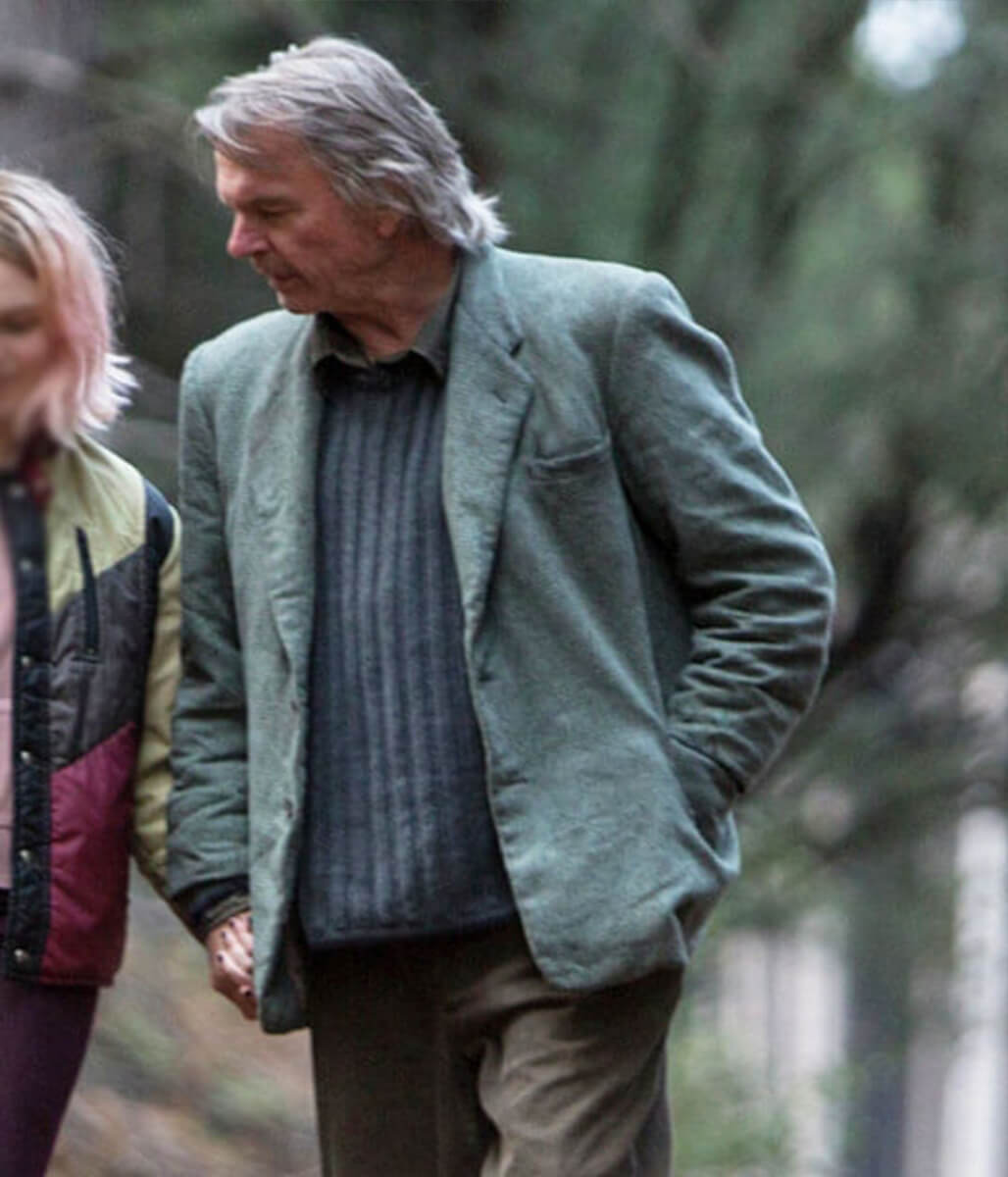 The Daughter 2015 Sam Neil Green Wool Blazer