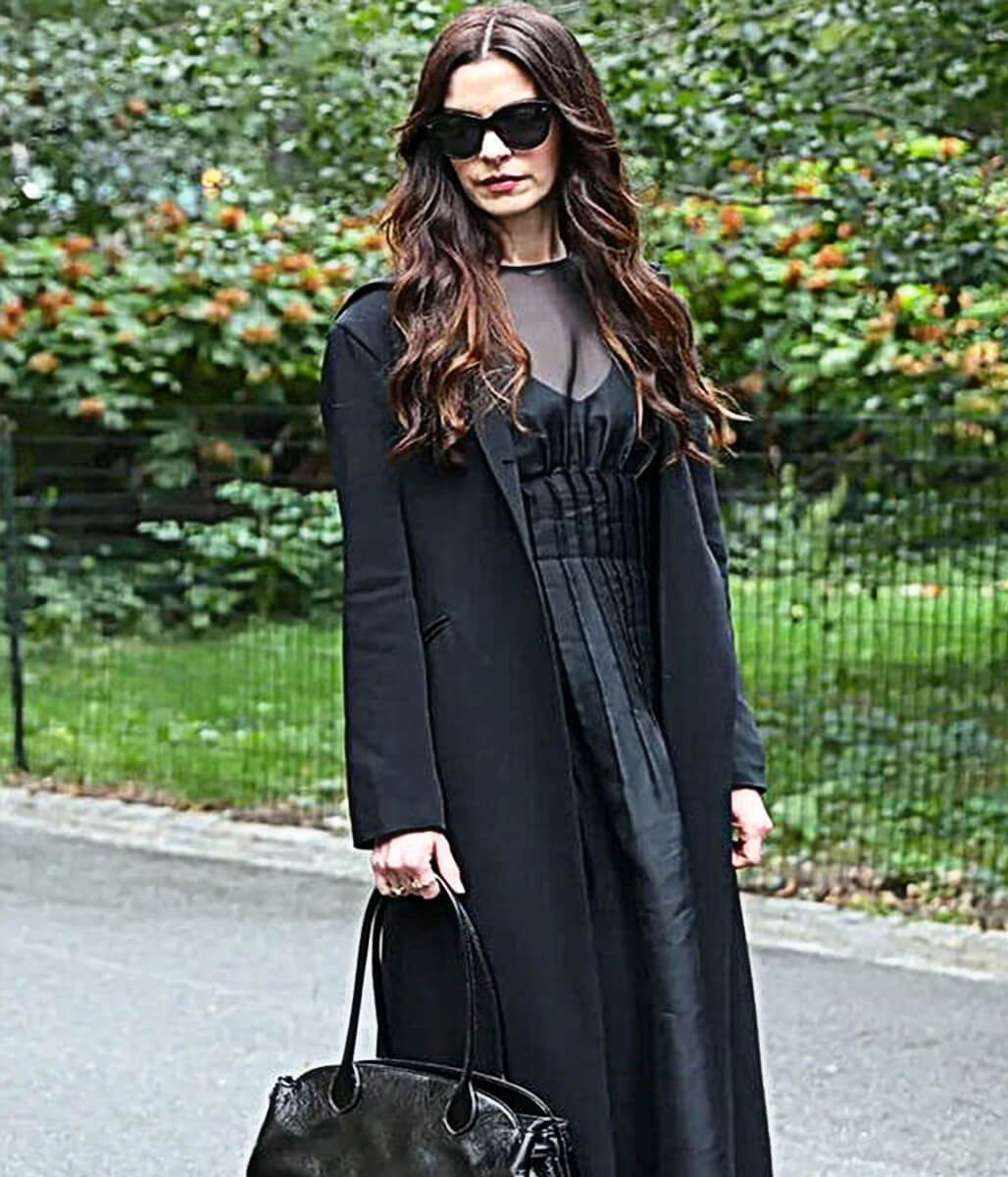 The Devils Wear Prada 2 Anne Hathaway Black Long Coat