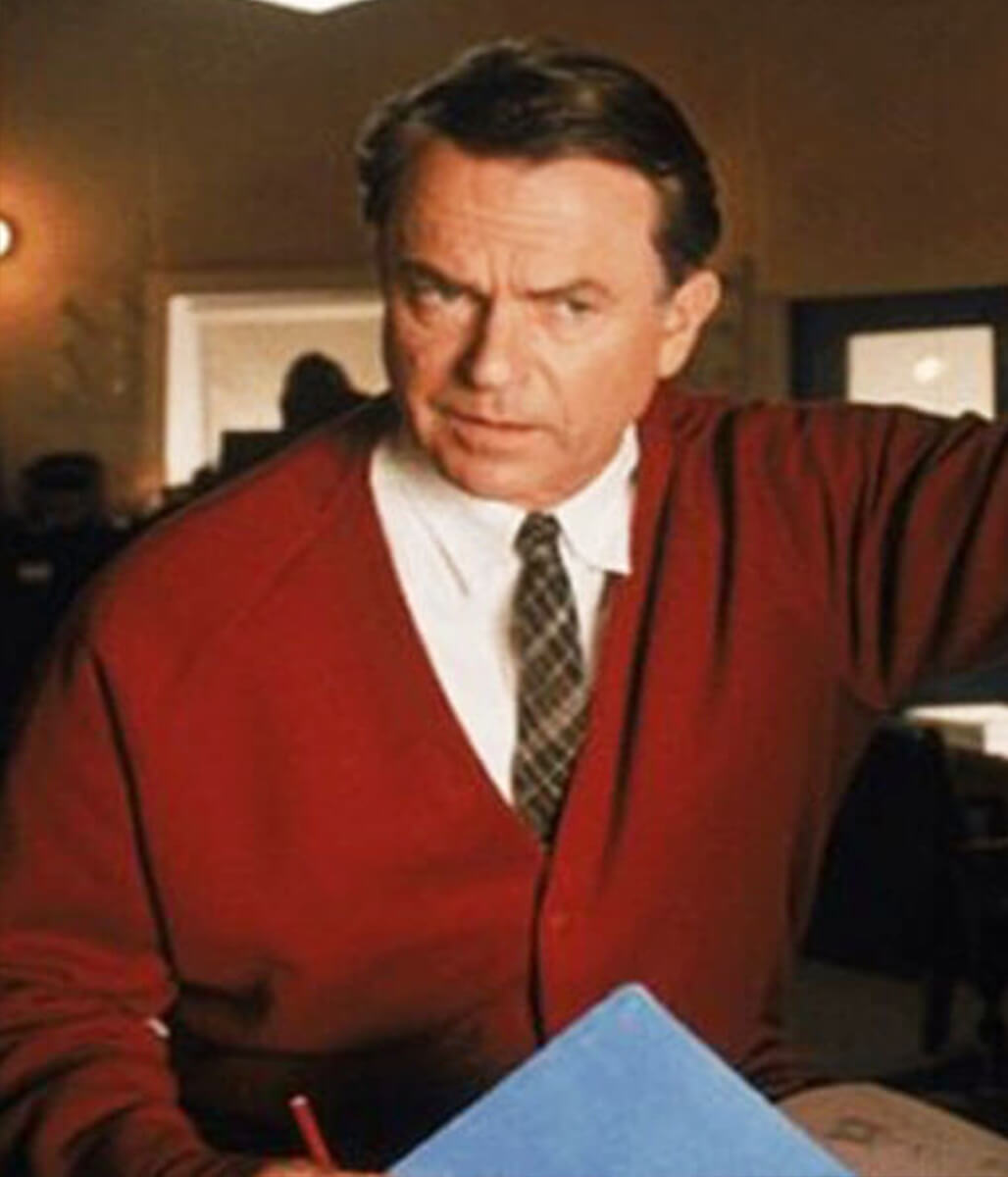 The Dish 2000 Sam Neil Red Cardigan Jacket