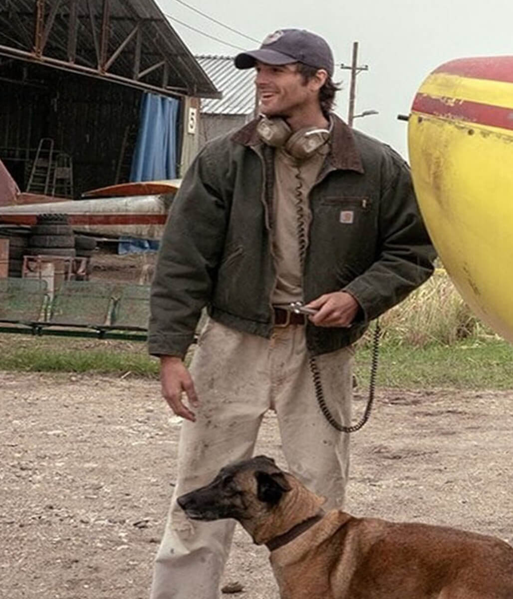 The Dog Stars 2026 Jacob Elordi Green Cotton Jacket