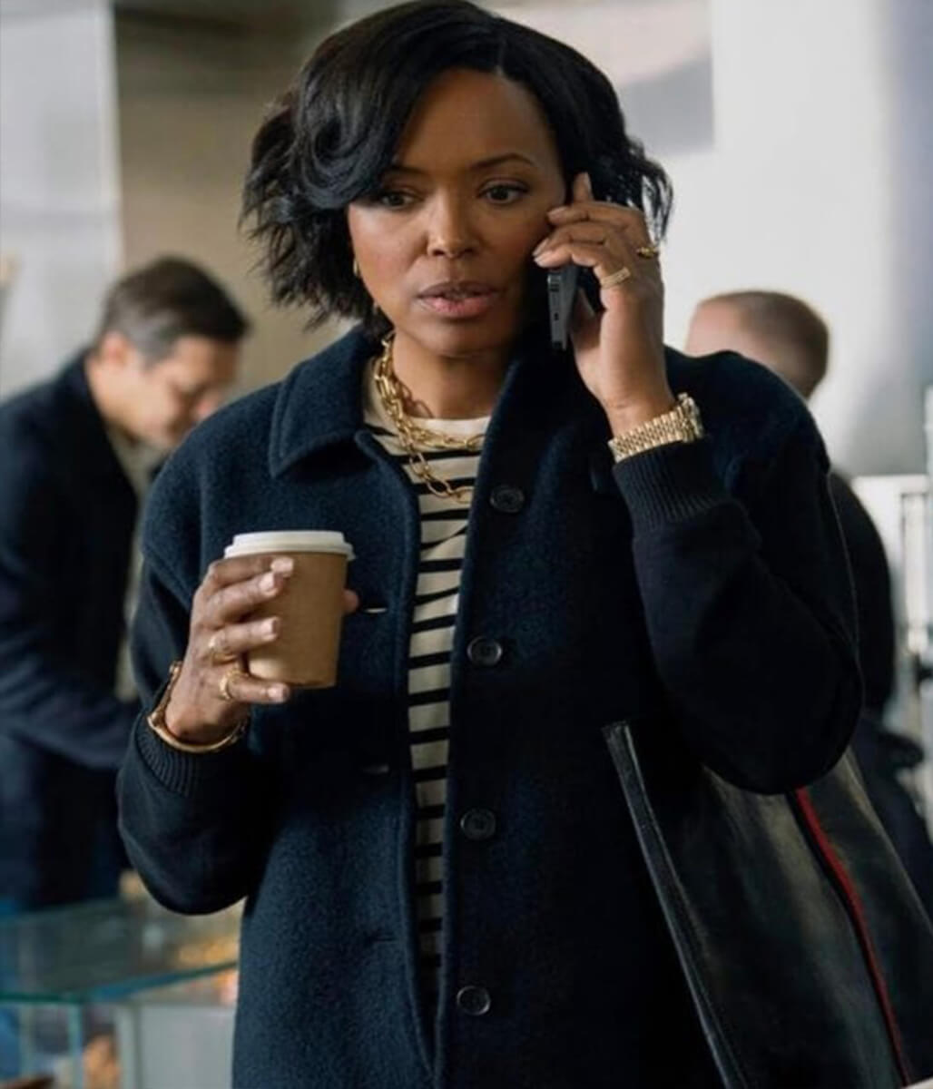 The Last Thing He Told Me S01 Aisha Tyler Wool Jacket