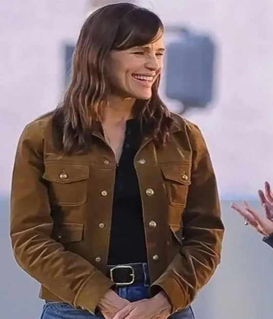 The Last Thing He Told Me S02 Jennifer Garner Brown Jacket