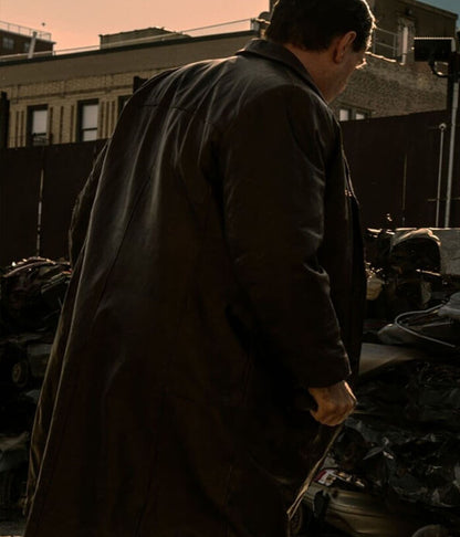 The Penguin S01 Colin Farell Brown Trench Coat