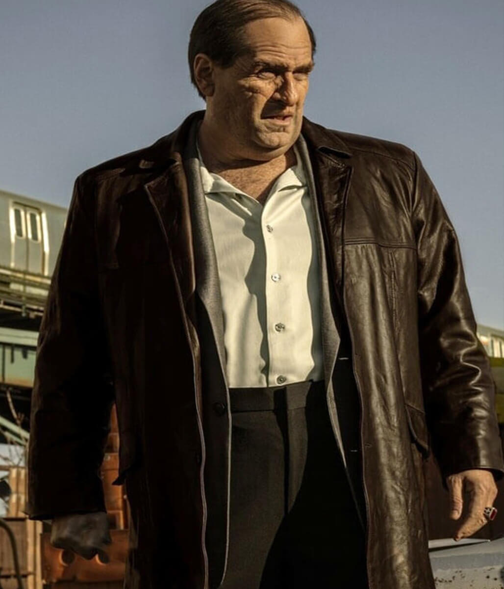 The Penguin S01 Colin Farell Brown Trench Coat