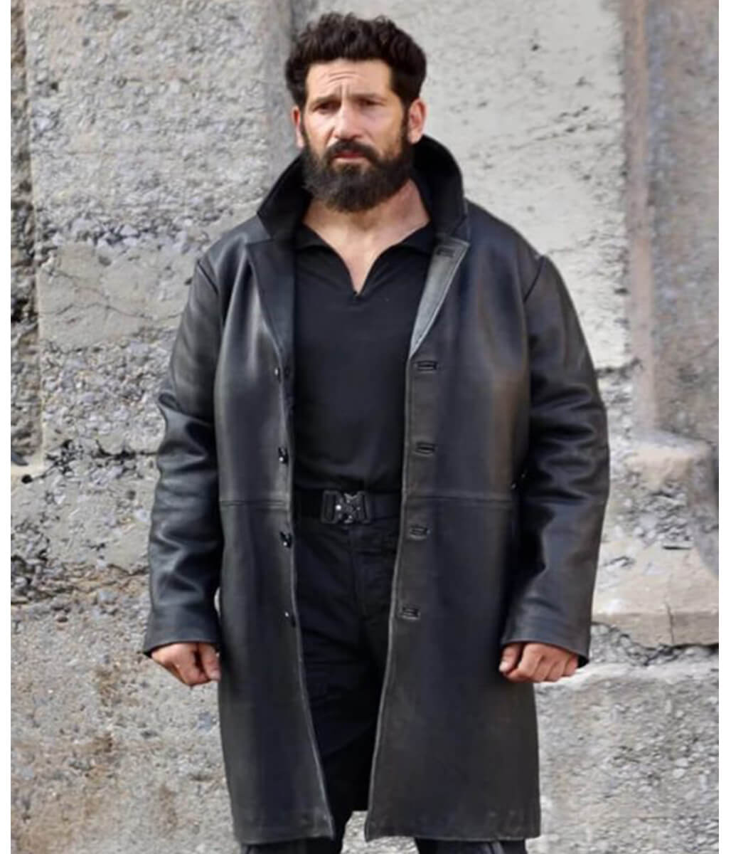 The Punisher Special Presentation 2026 Jon Bernthal Leather Coat