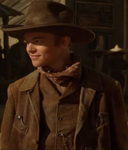 The Quick And The Dead Leonardo DiCaprio Brown Suede Jacket
