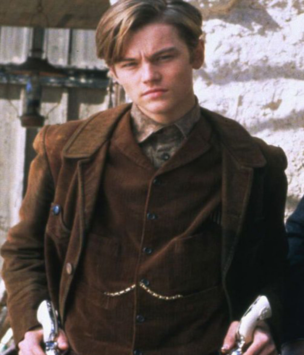 The Quick And The Dead Leonardo DiCaprio Brown Suede Jacket