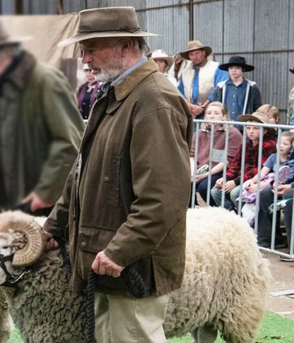 The Rams 2020 Sam Neil Brown Cotton Jacket