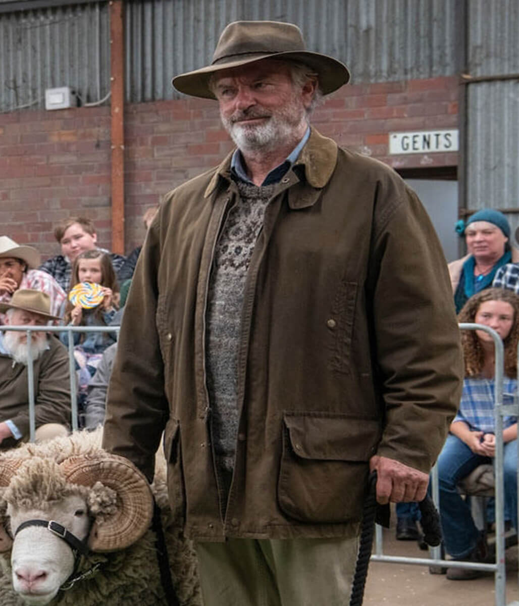 The Rams 2020 Sam Neil Brown Cotton Jacket