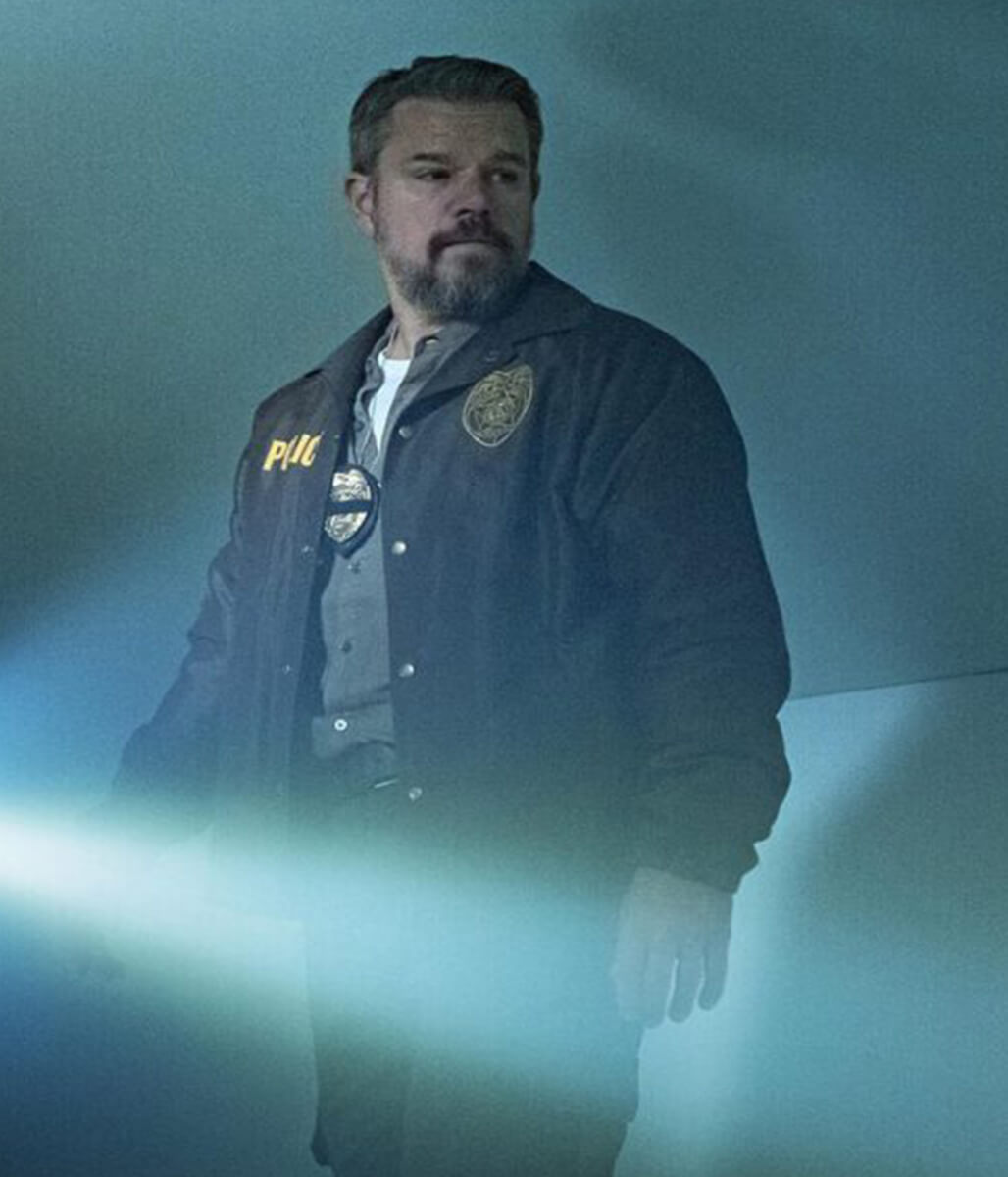 The Rip 2026 Matt Demon Brown Parachute Jacket