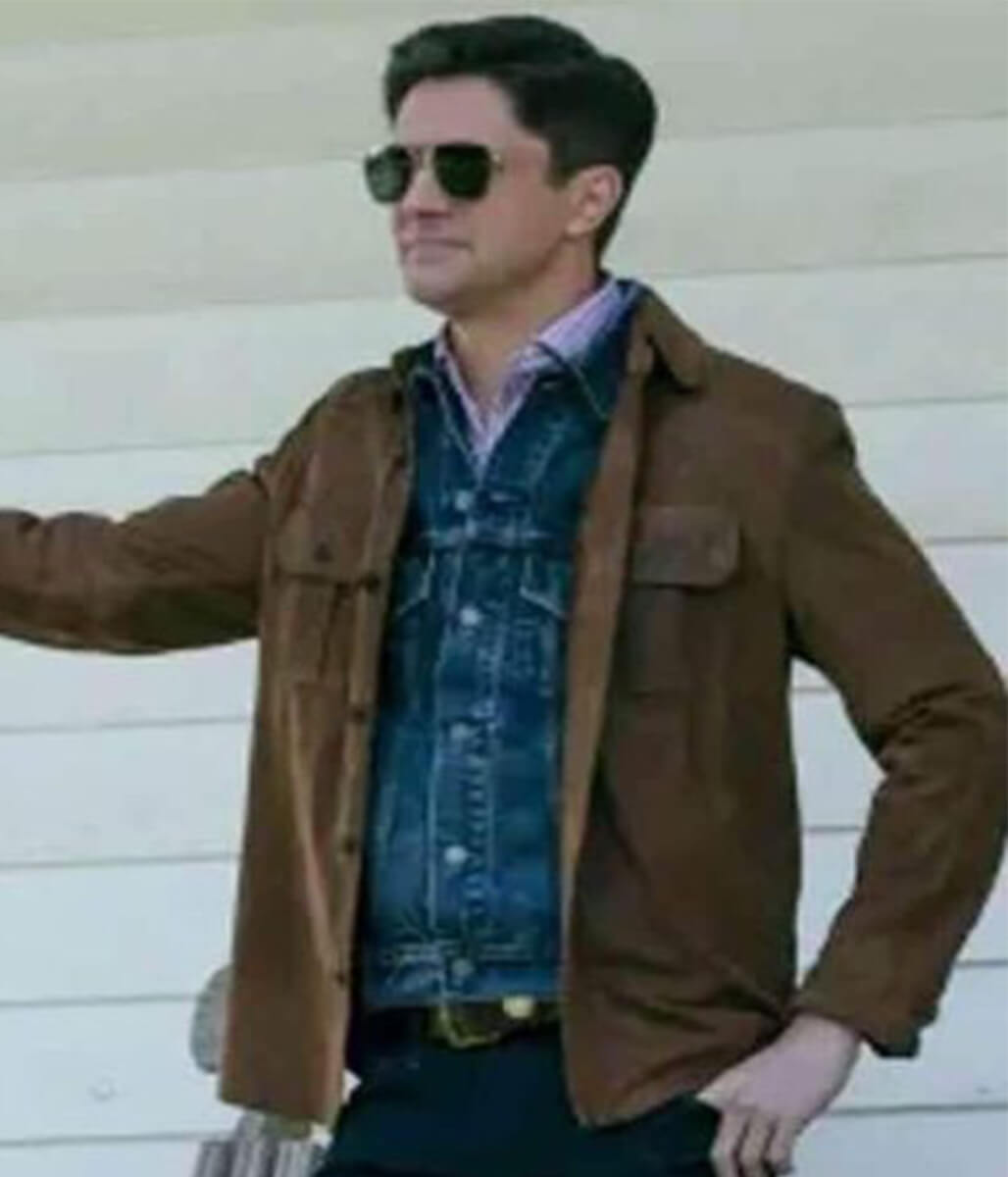 The Waterfront Topher Grace Grady Suede Jacket