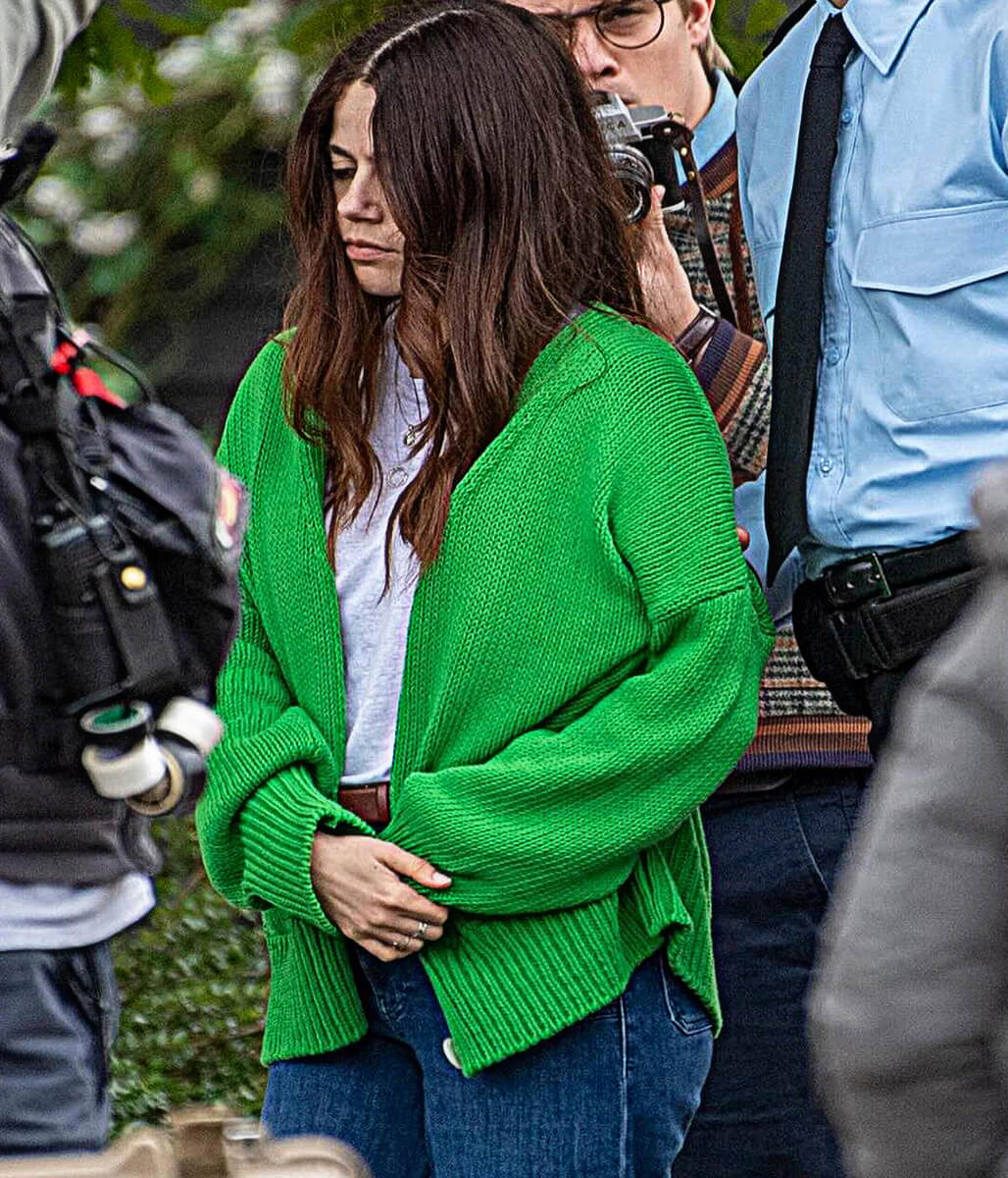 Three Bags Full A Sheep Detective Molly Gordon Green Cardigan Jacket