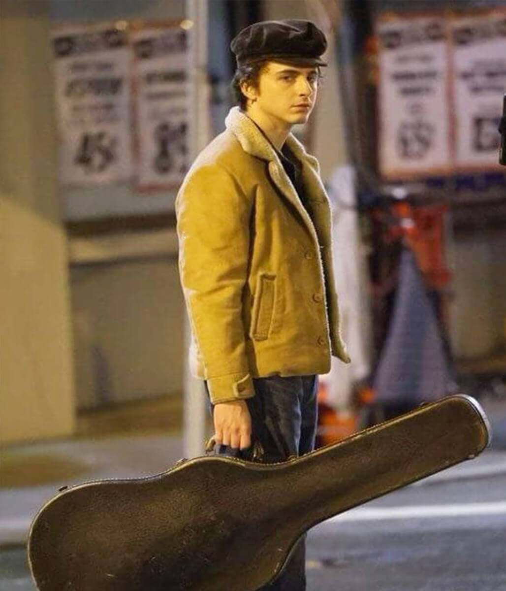 Timothee Chalamet A Unknown Man 2025 Suede Jacket