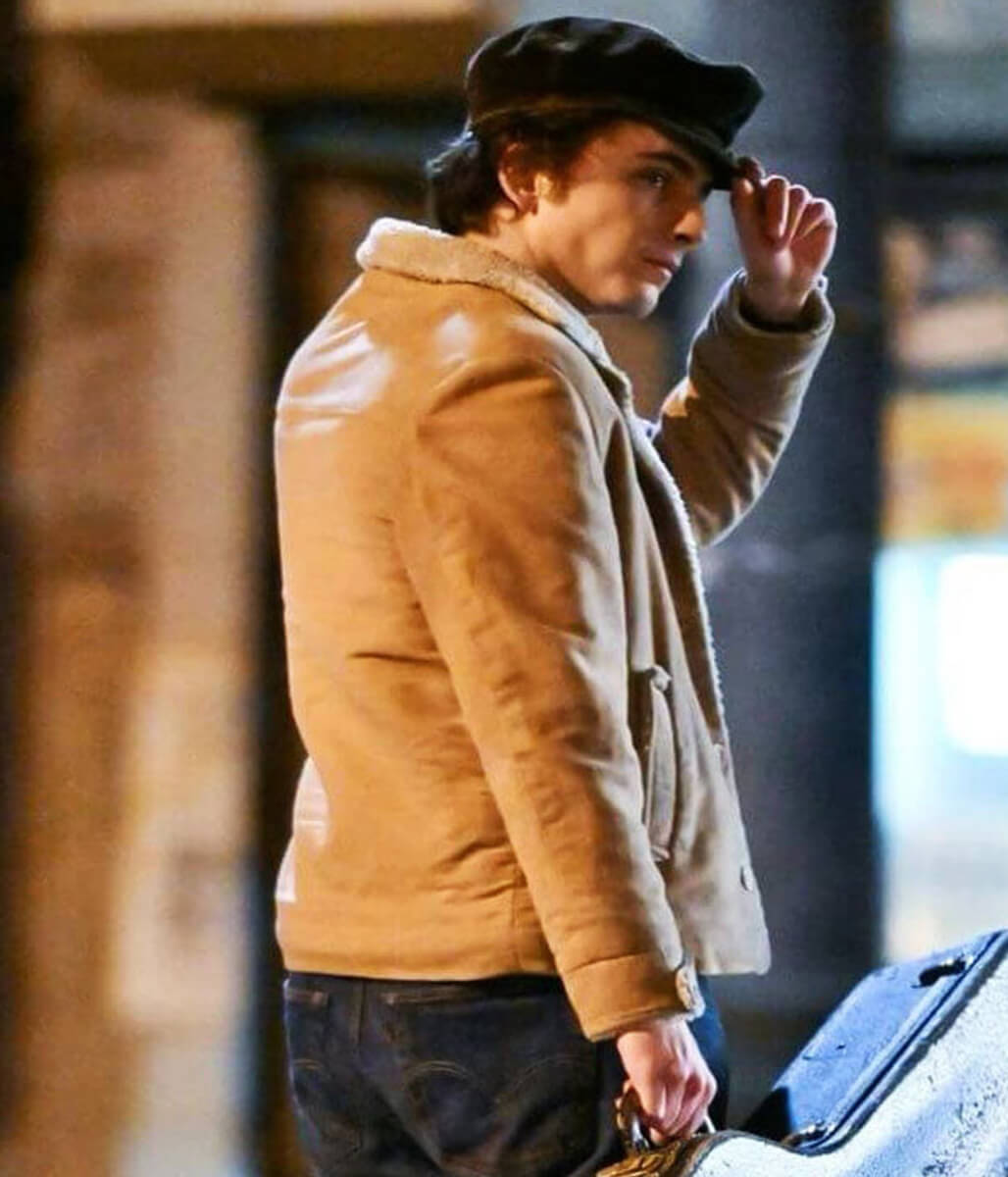 Timothee Chalamet A Unknown Man 2025 Suede Jacket