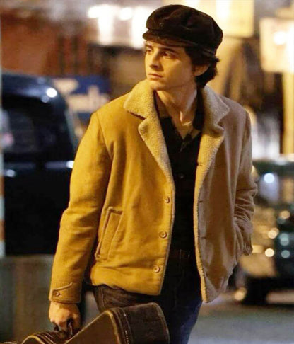 Timothee Chalamet A Unknown Man 2025 Suede Jacket