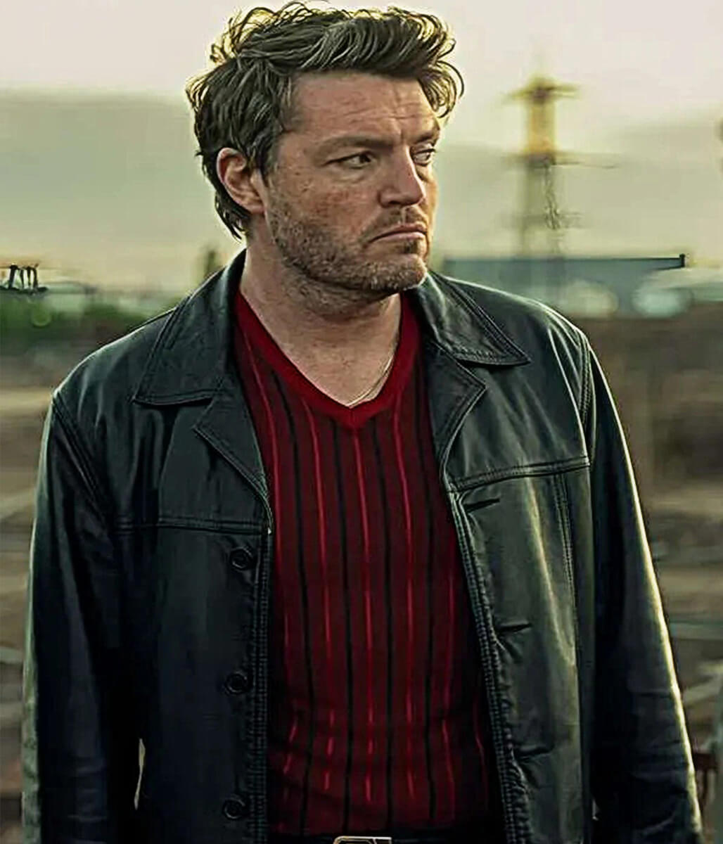 Tom Burke Legends S01 Black Leather Jacket