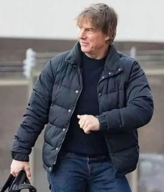 Tom Cruise Mission Impossible 8 Black Jacket