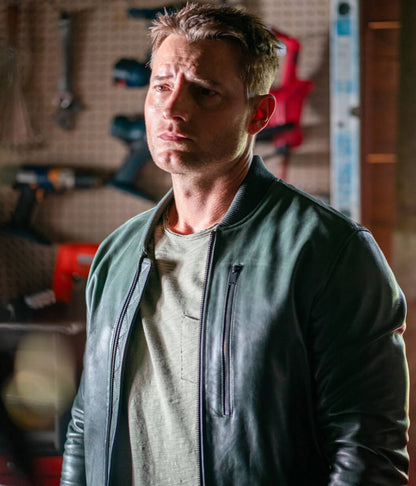 Tracker S2 Colter Shaw Green Bomber Jacket