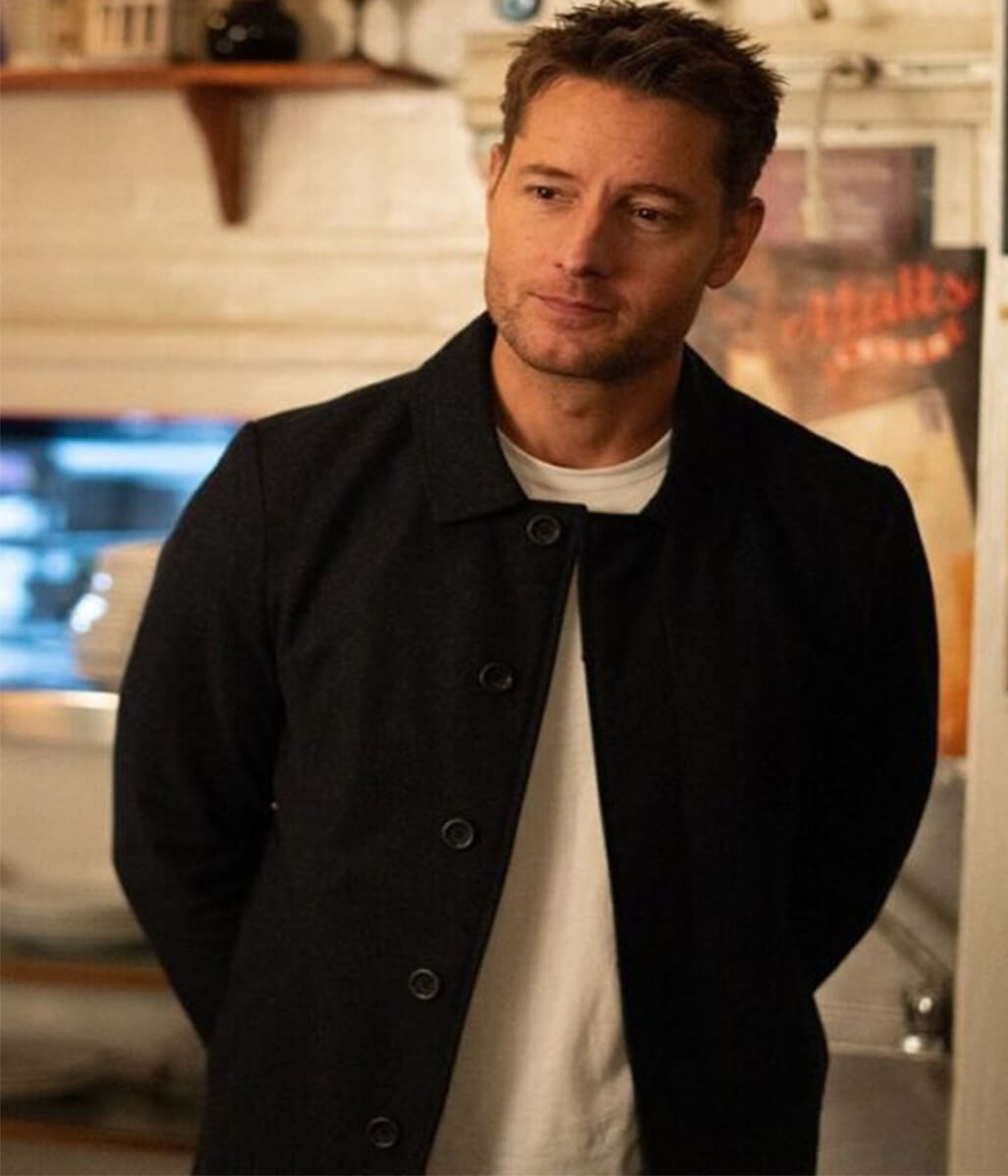 Tracker S3 Justin Hartley Black Wool Jacket