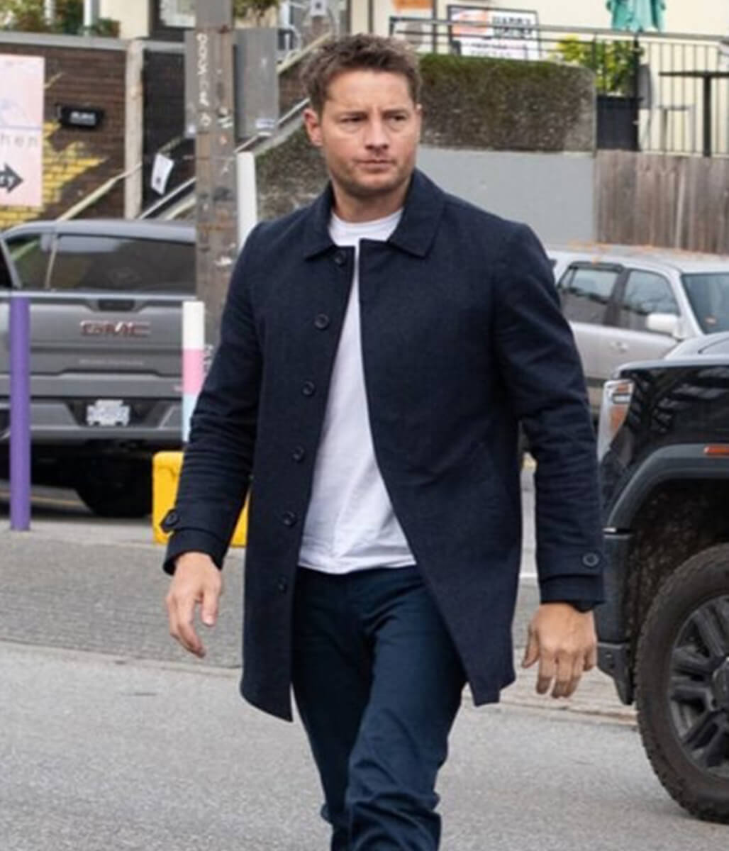 Tracker S3 Justin Hartley Black Wool Jacket