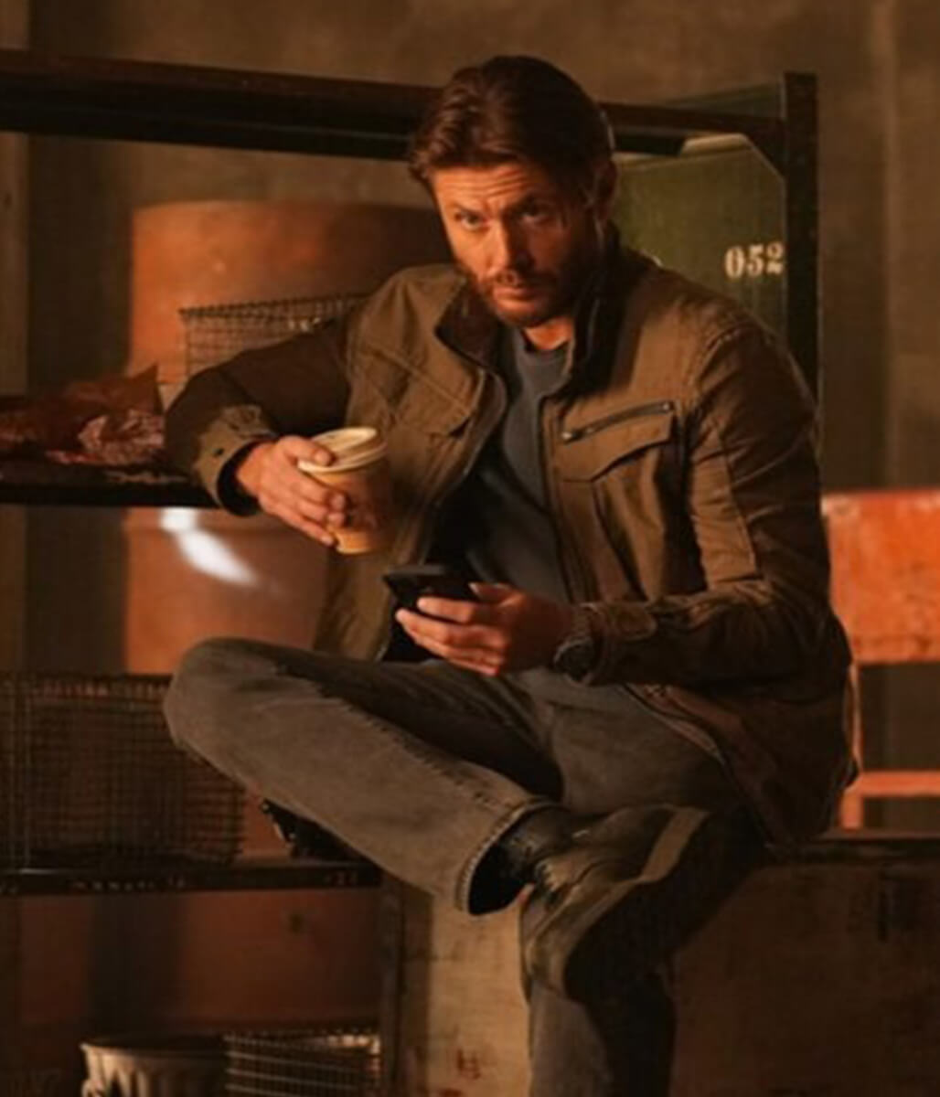 Tracker S3 Russell Shaw Brown Cotton Jacket