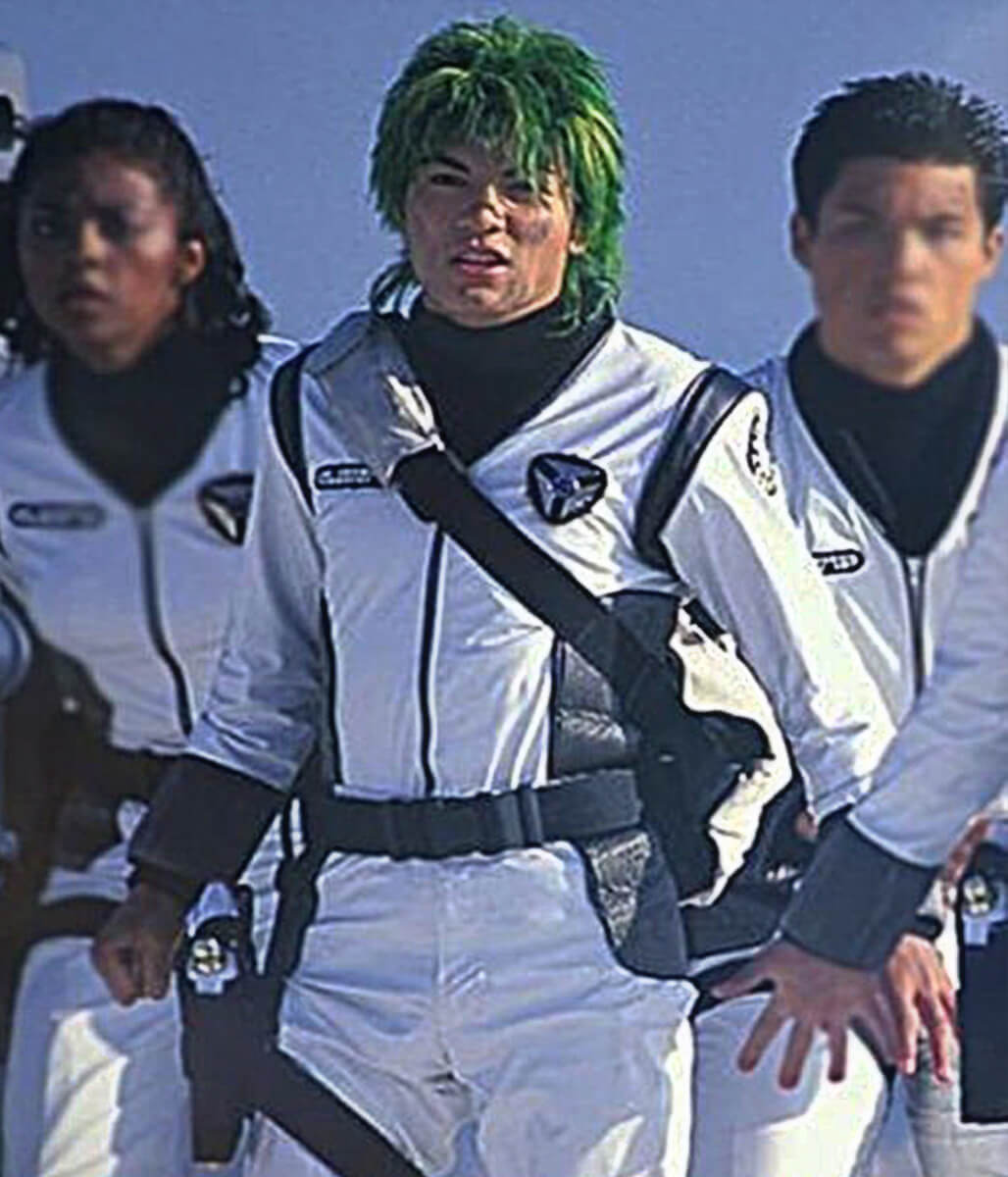 Trip Regis Power Rangers Time Force White Costume Jacket