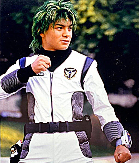 Trip Regis Power Rangers Time Force White Costume Jacket