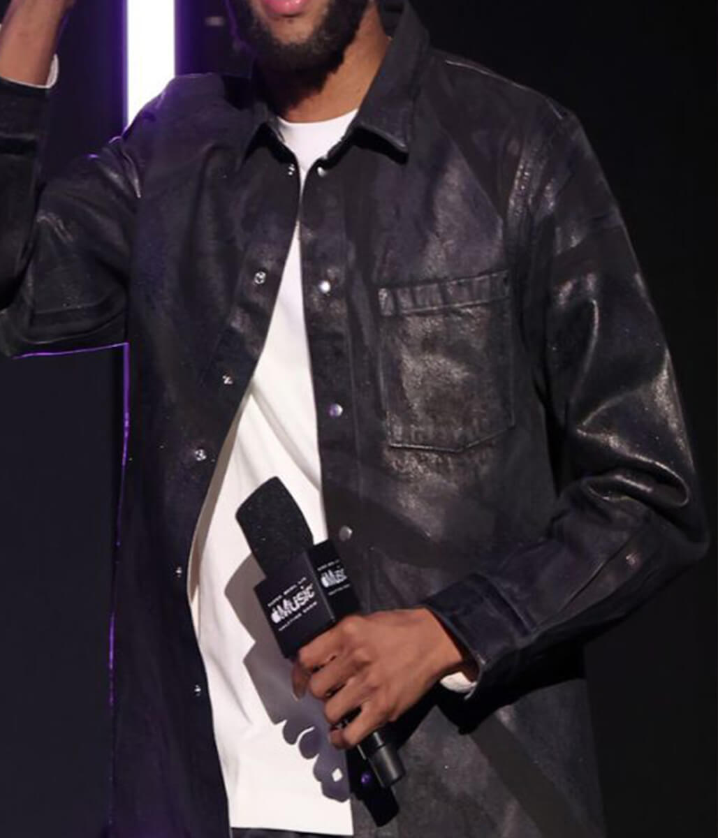 Trombone Shorty Super Bowl 2025 Leather Jacket