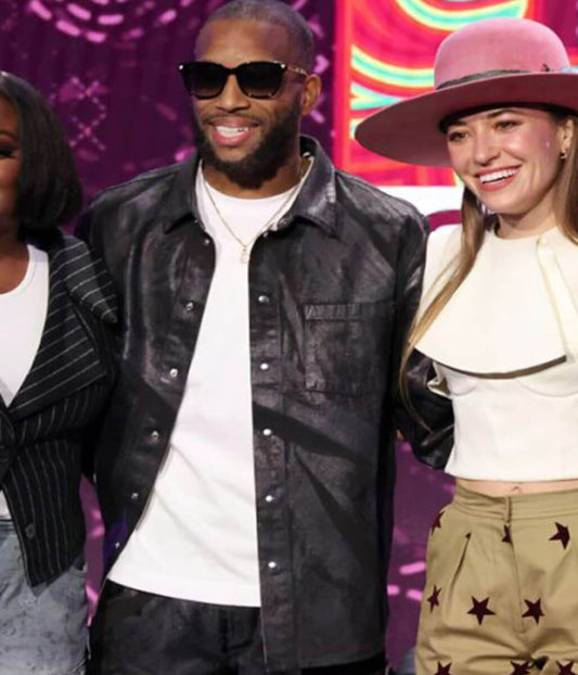 Trombone Shorty Super Bowl 2025 Leather Jacket