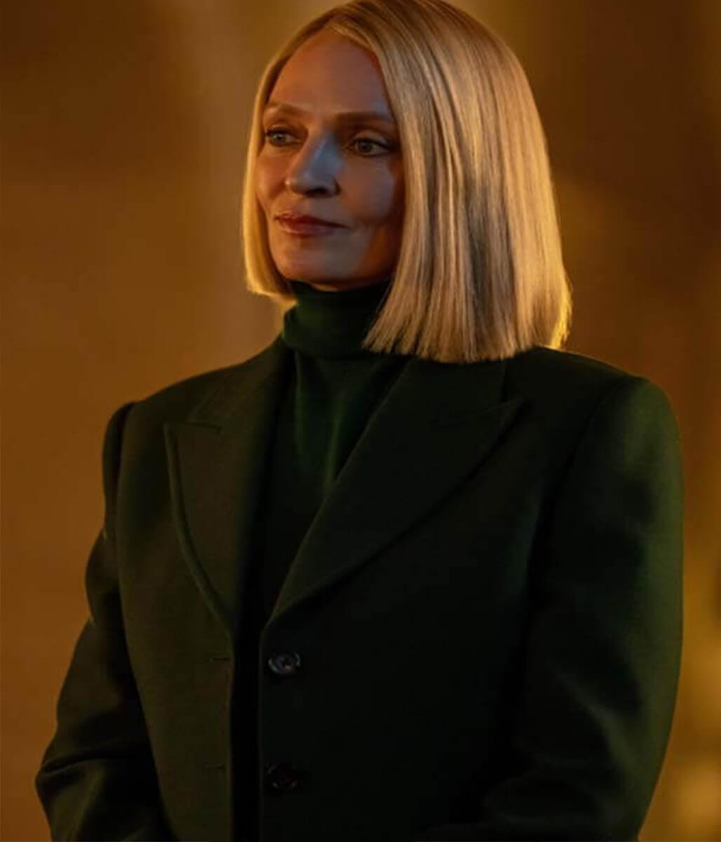 Uma Thurman Dexter Resurrection 2025 Charley Blazer