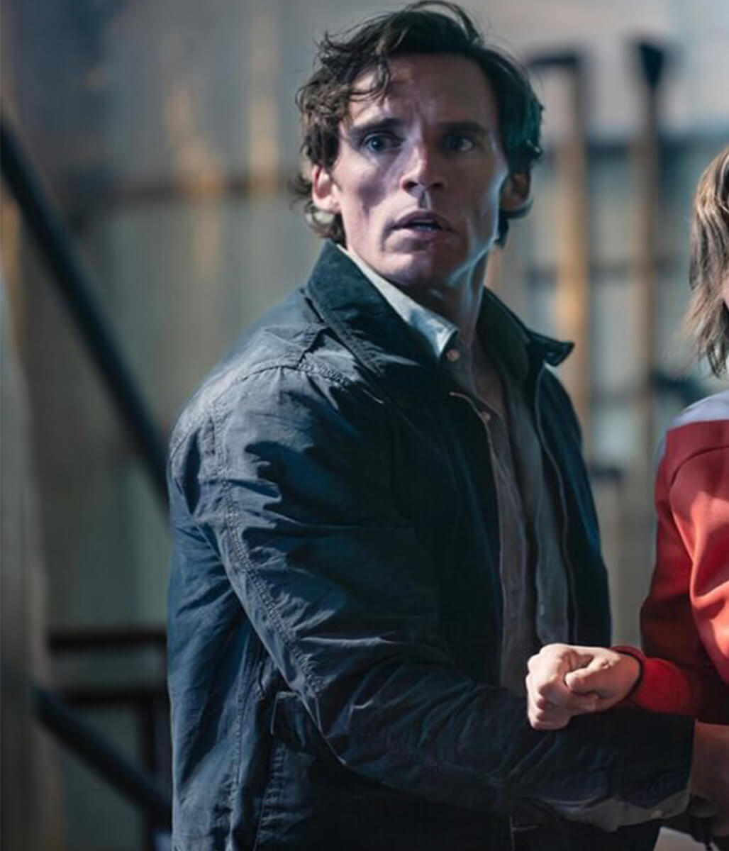 Vanished 2026 Sam Claflin Black Cotton Jacket