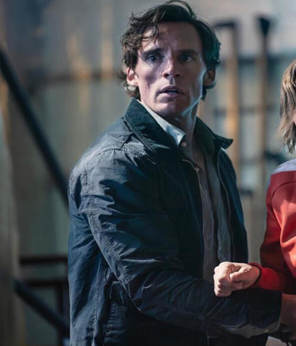 Vanished 2026 Sam Claflin Black Cotton Jacket