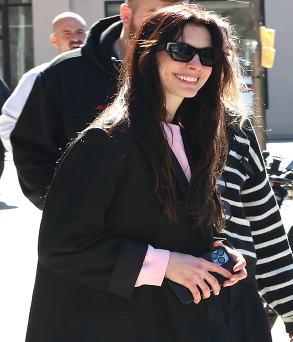 Verity 2026 Anne Hathaway Black Blazer