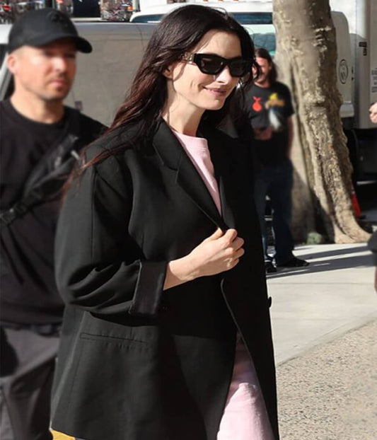 Verity 2026 Anne Hathaway Black Blazer
