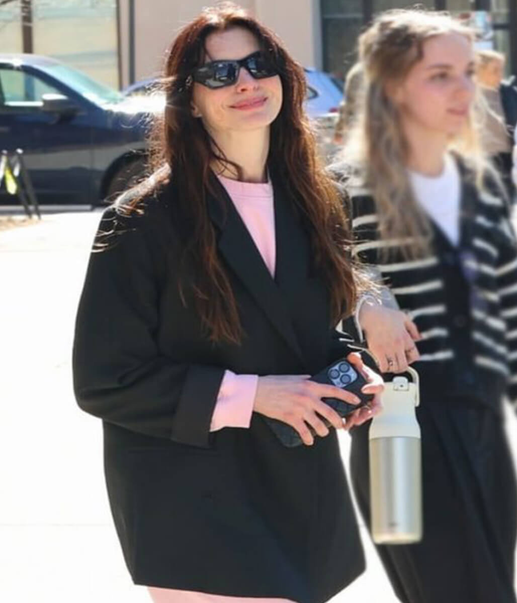 Verity 2026 Anne Hathaway Black Blazer