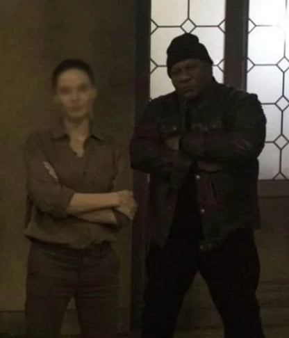 Ving Rhames Mission Impossible 7 Brown Leather Jacket