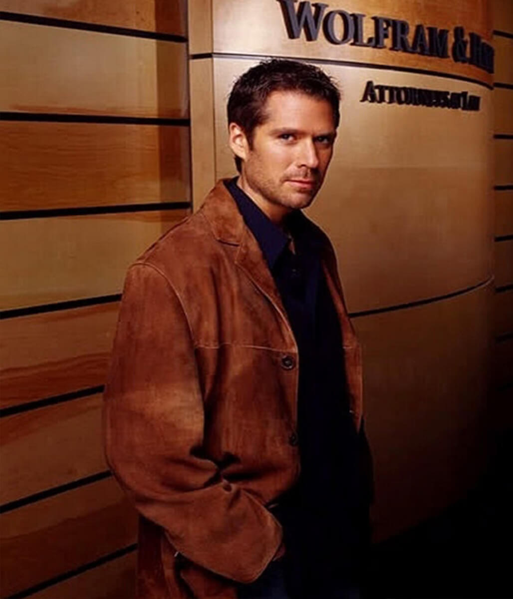 Wesley Wyndam-Pryce Angel Brown Suede Coat