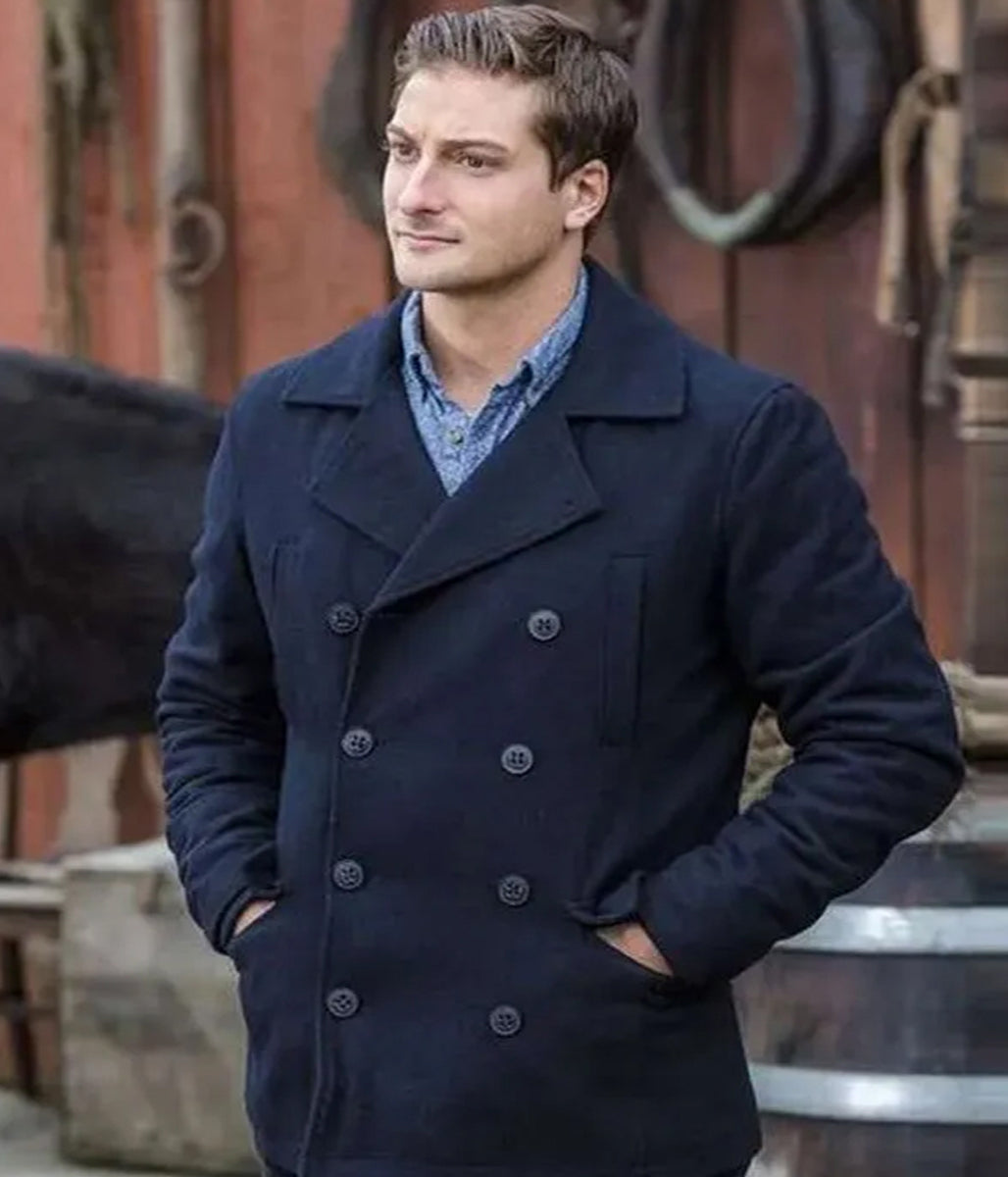 When Calls The Heart Daniel Lissing Wool PeaCoat