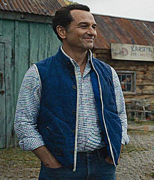Widows Bay S01 Mathew Ryhs Blue Quilted Vest
