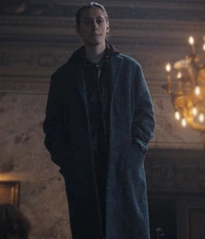 Xavier Thorpe Wednesday Grey Wool Coat