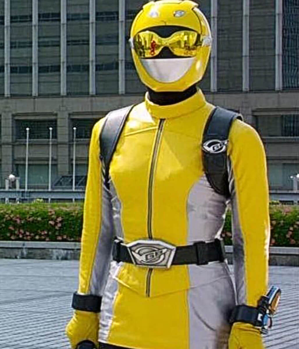 Yellow Ranger Power Rangers Beast Morphers Jacket
