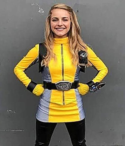 Yellow Ranger Power Rangers Beast Morphers Jacket