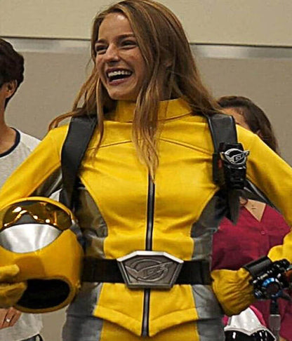 Yellow Ranger Power Rangers Beast Morphers Jacket